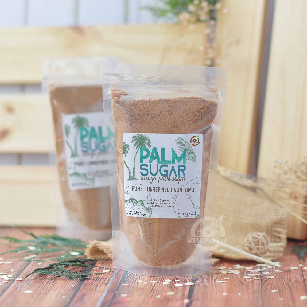 Jual Organic Palm Sugar Organik Gula Aren 250gr Shopee Indonesia