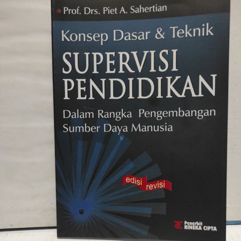 Jual Buku Konsep Dasar Dan Teknik Supervisi Pendidikan Dalam Rangka ...