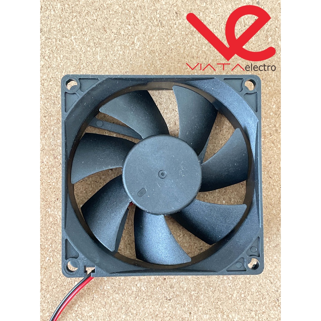 Jual FAN DC 12V 8cm BRUSHLESS FAN KIPAS DC 8x8cm TEBAL COOLING EXHAUST ...