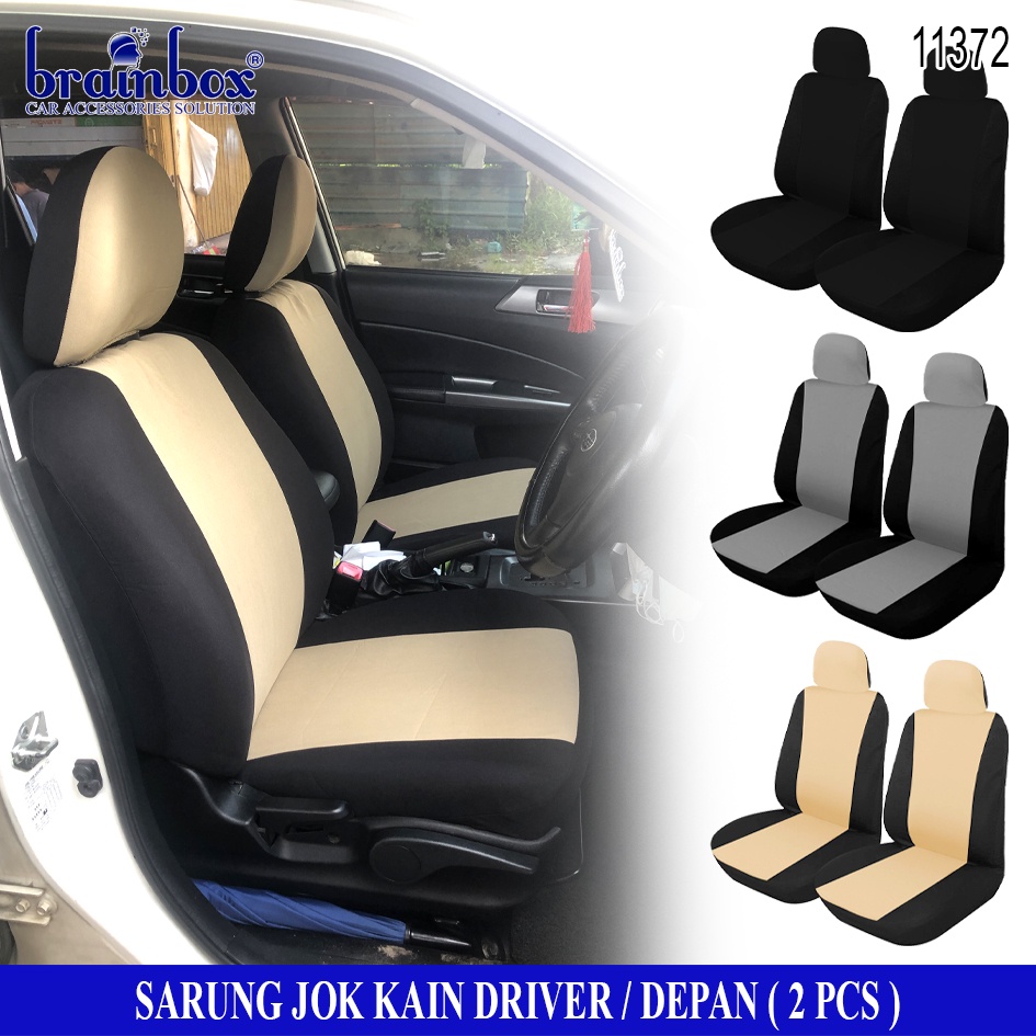 Jual Sarung Jok Mobil Depan Driver Bahan Kain Bungkus Pelindung Kursi ...