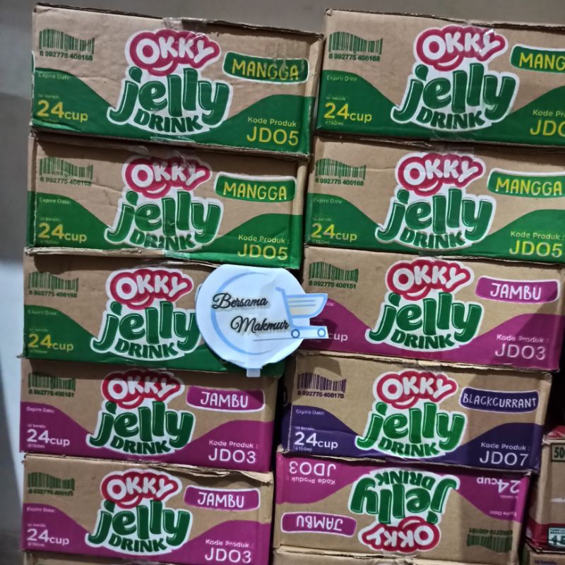 Jual Okky Jelly Drink 24 Pcs Dus 150ml Shopee Indonesia 2148