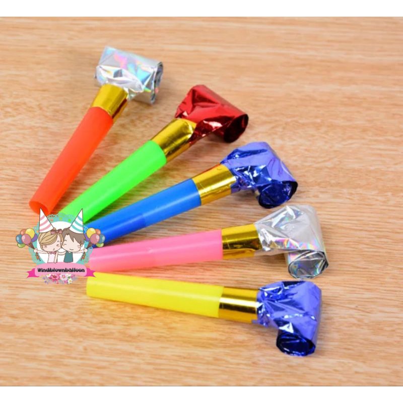 Jual WINDBLOWN BALON PELUIT PESTA TAHUN BARU BIRTHDAY SURPRISE / BLOW