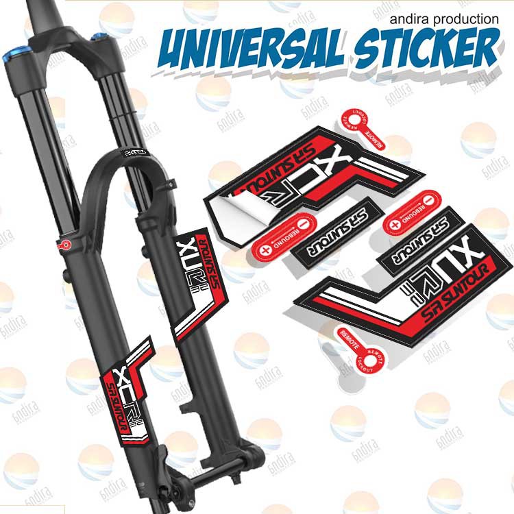 Jual STICKER SHOCK DEPAN SR SUNTOUR XCR | Shopee Indonesia