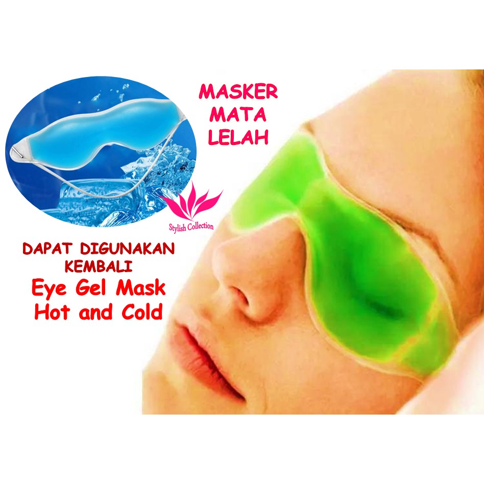 Jual REUSABLE Hot Cold Eye Gel Mask Masker Mata Lelah Masker Gel Hangat