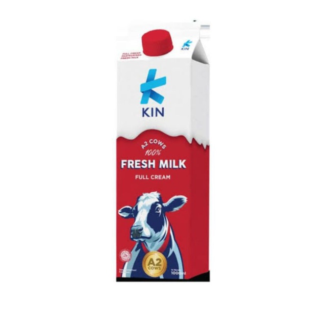 Jual SUSU KIN FRESH MILK 1LTR | Shopee Indonesia