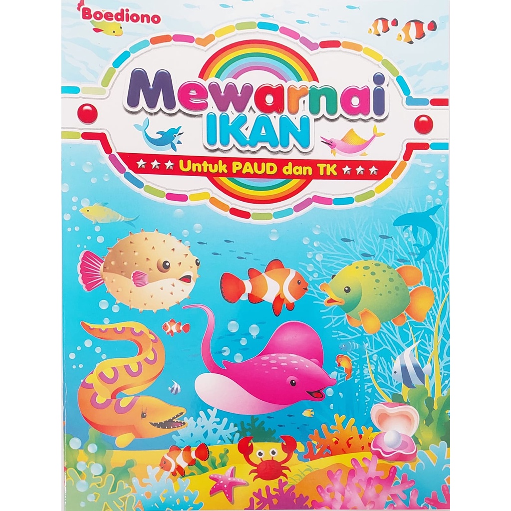 Jual Mewarnai Ikan Paud dan TK | Shopee Indonesia