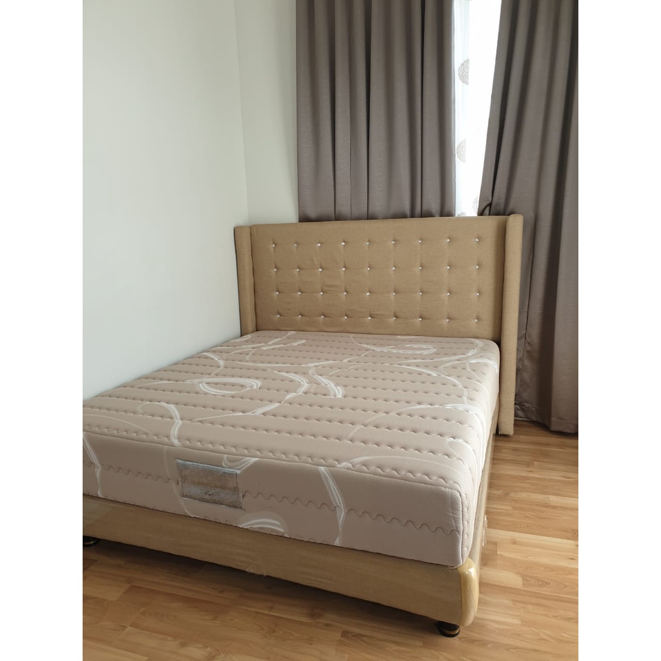 Jual Divan + Sandaran Box Bahan Kain Ukuran 180 x 200 Cm Termurah ...