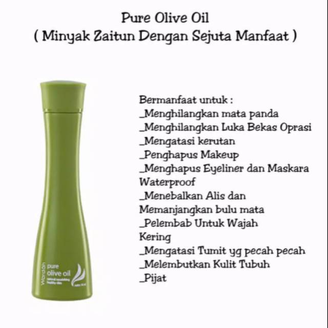 Jual Wardah pure olive oil (50gr) Shopee Indonesia