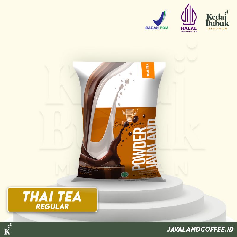 Jual Javaland Bubuk Minuman Rasa Thai Tea / Teh Thailand 1Kg - Regular ...