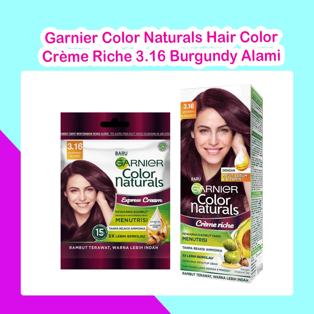 Jual Garnier Hair Color Natural/Garnier Semir Sachet/Garnier Semir Kotak Shopee Indonesia