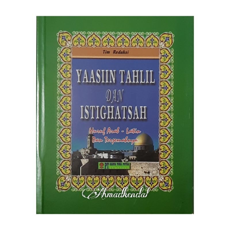 Jual Surat Yasin Tahlil Dan Istighatsah Huruf Arab Latin Dan