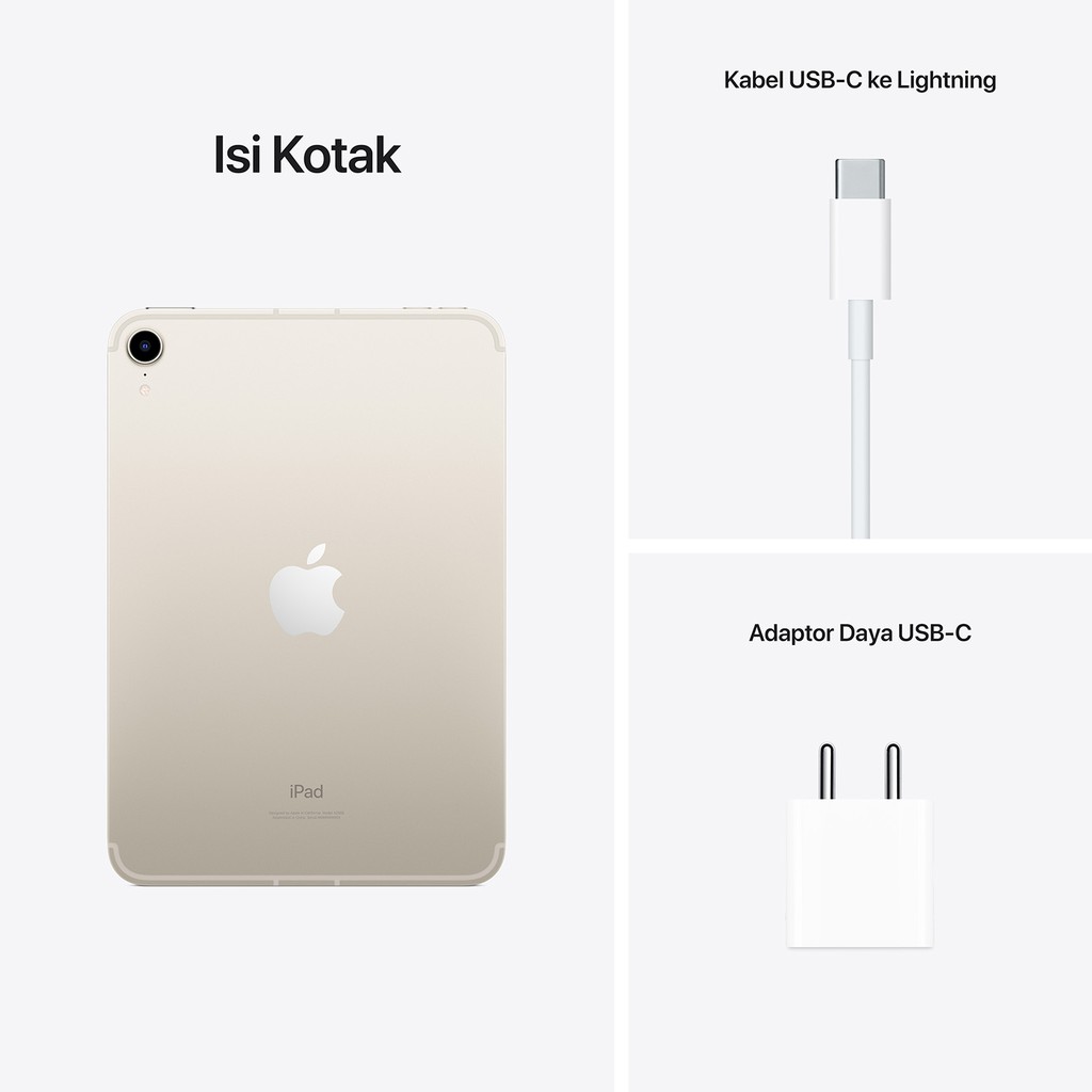Jual Apple iPad mini (Gen 6) 8,3 inci, Wi-Fi + Cellular 64GB Jual Apple iPad mini (Gen 6) 8,3 inci, Wi-Fi + Cellular 64GB