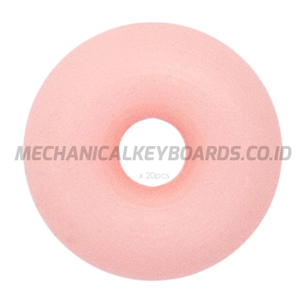 Jual Silicone Rubber Gasket ORing Pantone 131716 TCX (30A 4x1x1.5mm