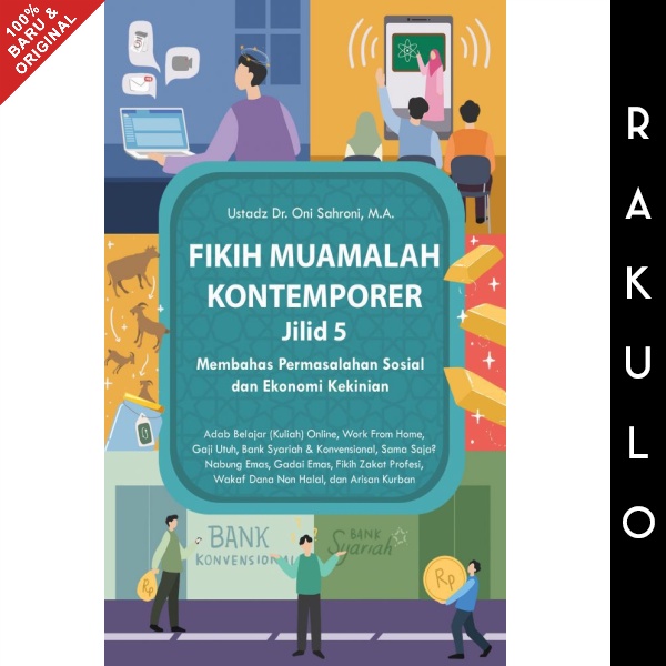 Jual Buku Fikih Muamalah Kontemporer Jilid 5 - Ust. Dr. Oni Sahroni MA ...