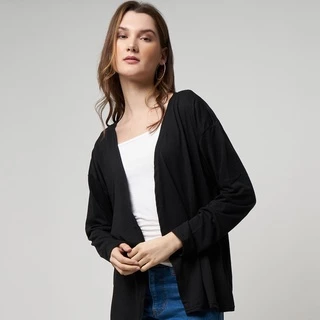Monellina CRSPX Cardigan Oversize Wanita Polos