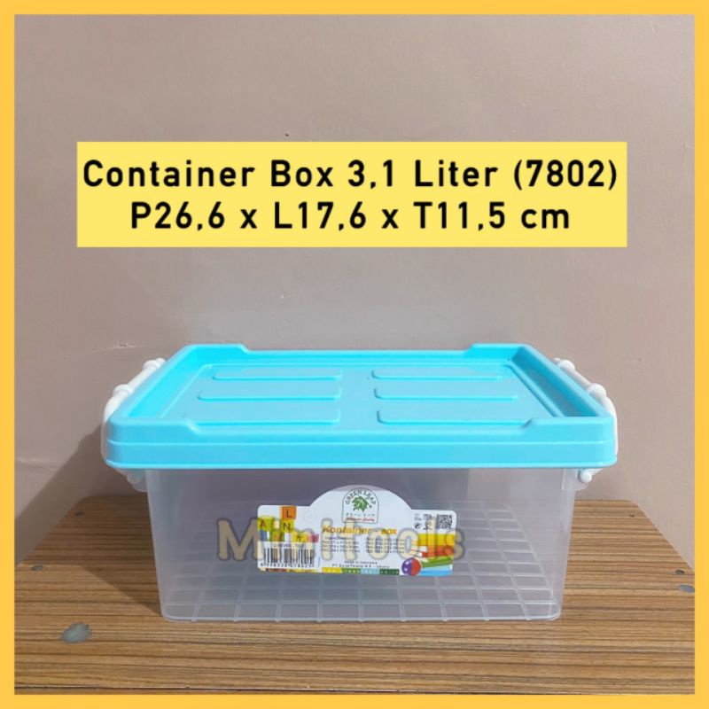 Jual Container Box 3,1 Liter / Kotak Penyimpanan Serbaguna Masker Obat ...