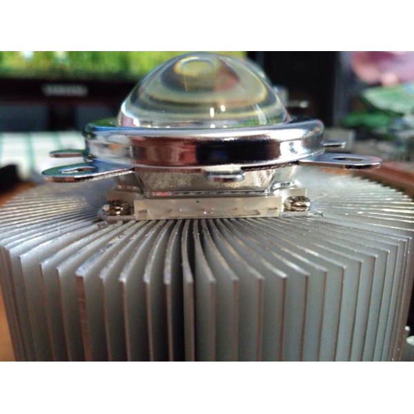 Jual 1 set lensa reflektor HPL 20w - 100w LED 44mm (4,4cm) / lens ...