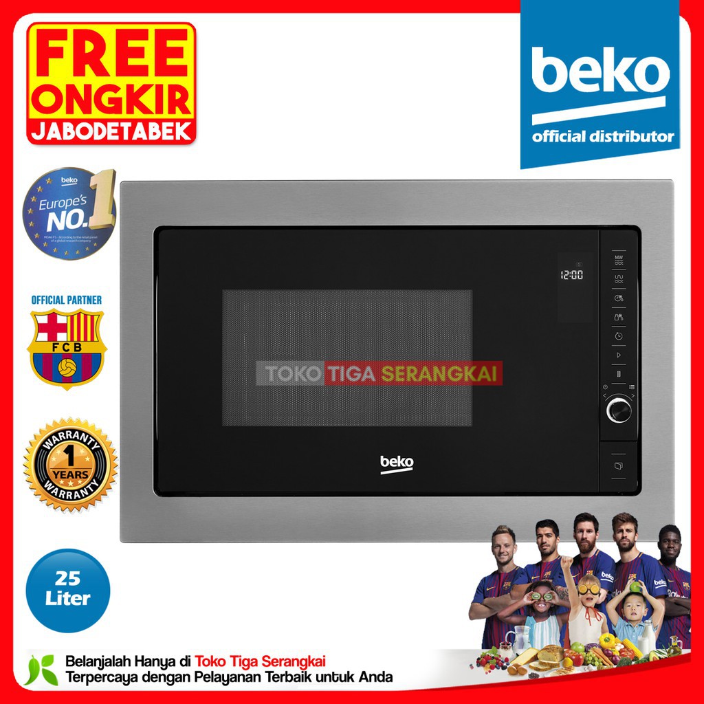 Jual Beko Built In Microwave & Grill MGB25332BG (FREE ONGKIR
