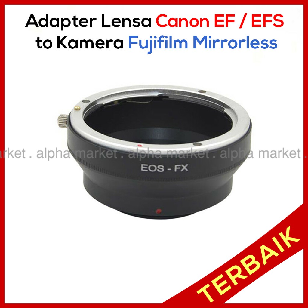 Jual Adapter Adaptor Lensa Lens Canon EOS EF EF-S To Ke FX Fuji ...