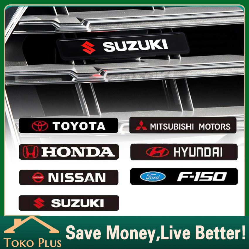 Jual Lampu grill Emblem mobil led logo utk Honda Mitsubishi Suzuki ...