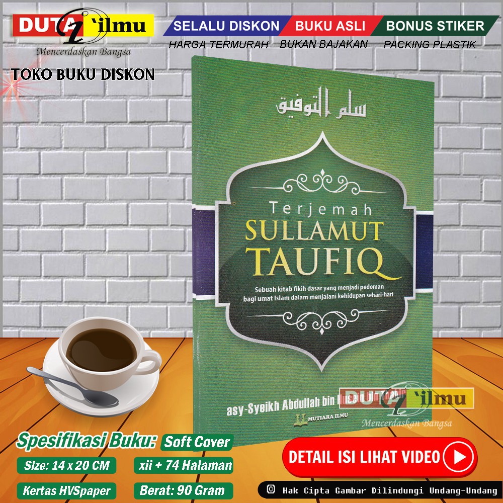 Jual Terjemah Sullamut Taufiq Panduan Fiqih Dasar Shopee Indonesia