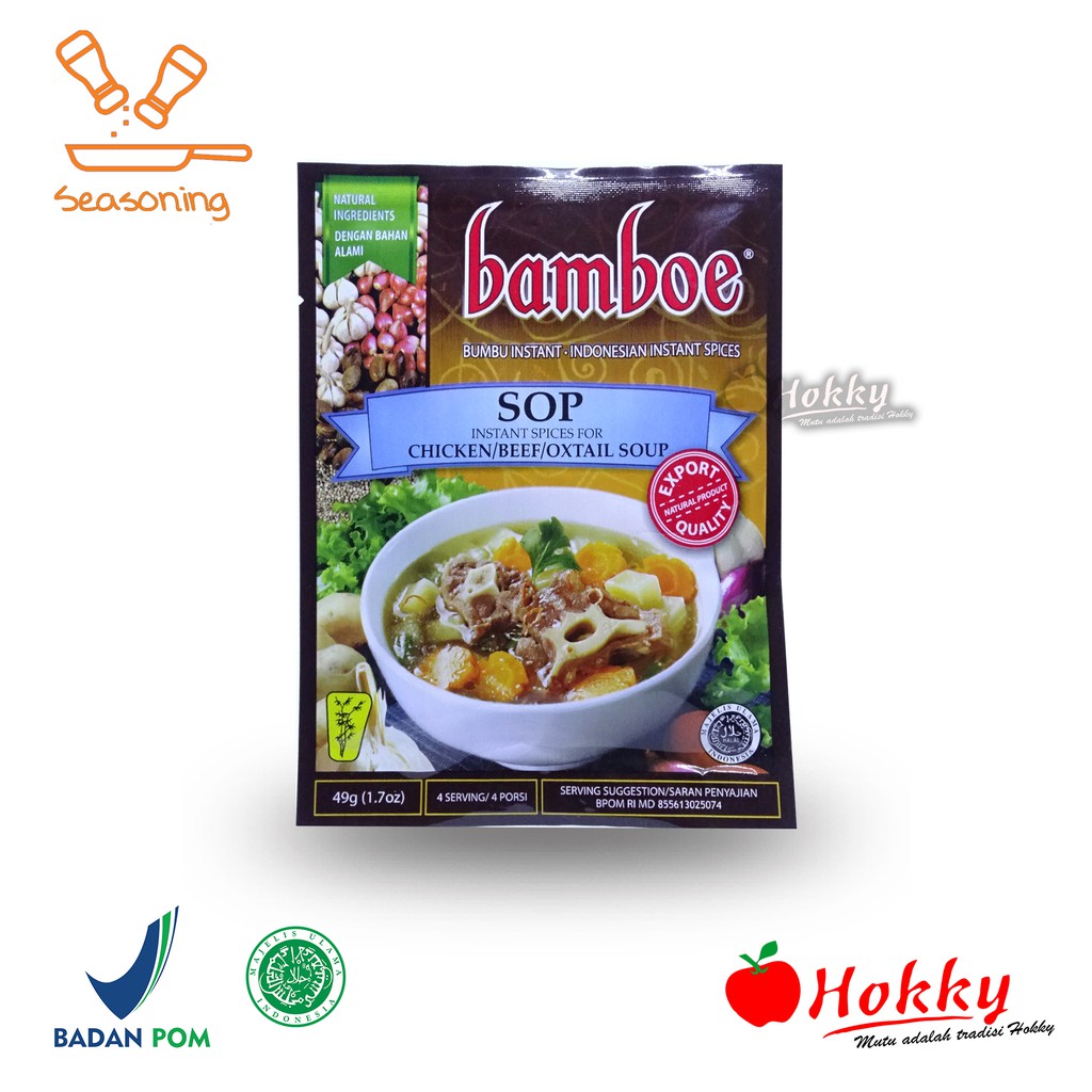 Jual Bamboe Bumbu Sop Gr Shopee Indonesia