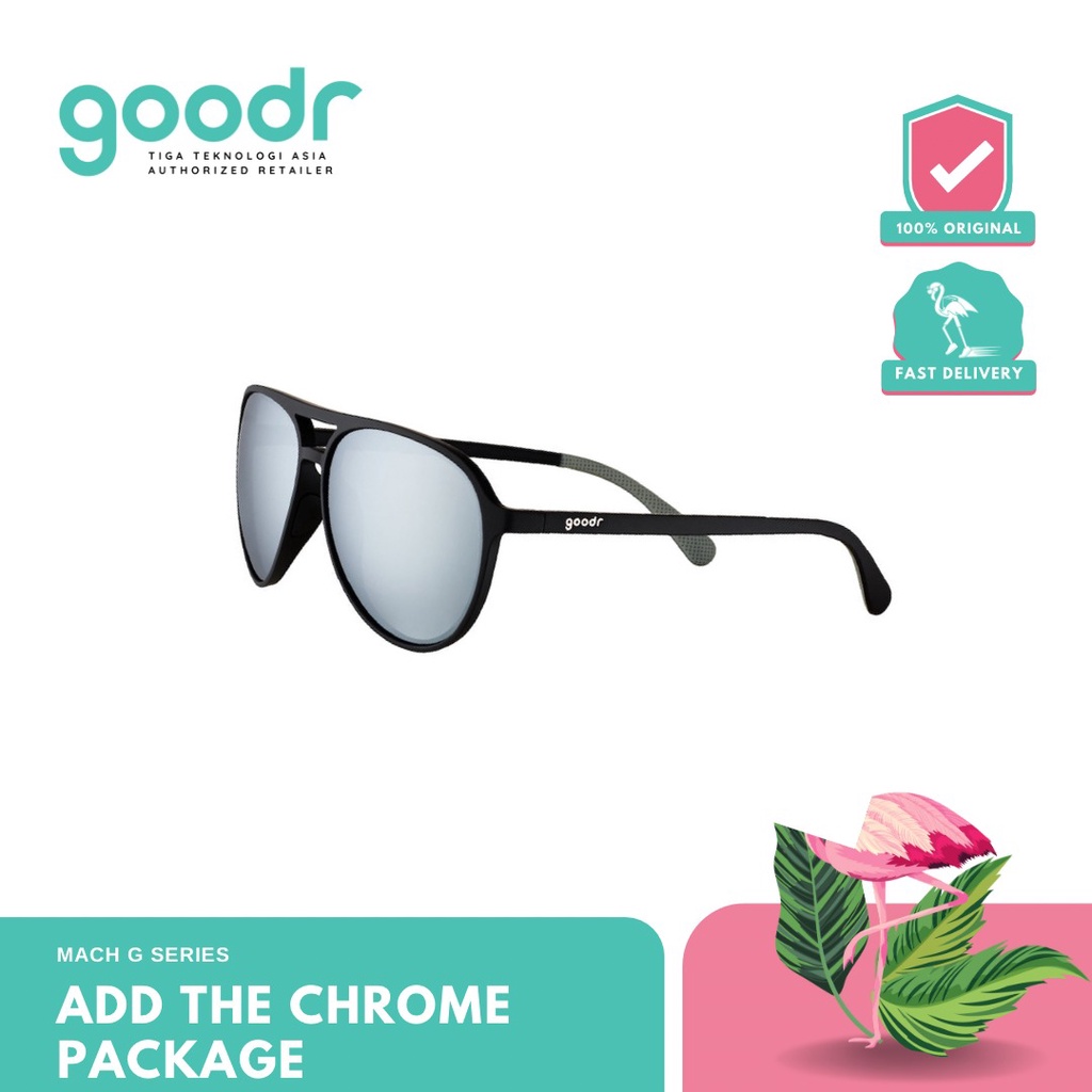 Jual GOODR SUNGLASSES MACH G ADD THE CHROME PACKAGE Shopee Indonesia