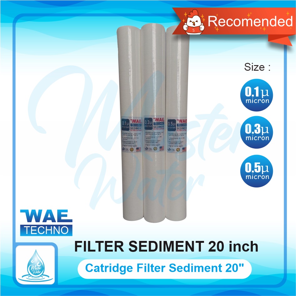 Jual Filter sedimen 20 inch / catridge filter sedimen / 01 /03 / 05 ...