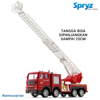 Jual Spryz Construx 1:55 Truk Pemadam - A Mainan Miniatur | Shopee ...