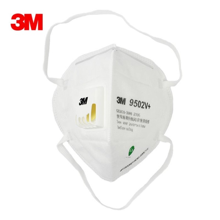 Jual Masker 3M 9502V+ Headloop | Shopee Indonesia
