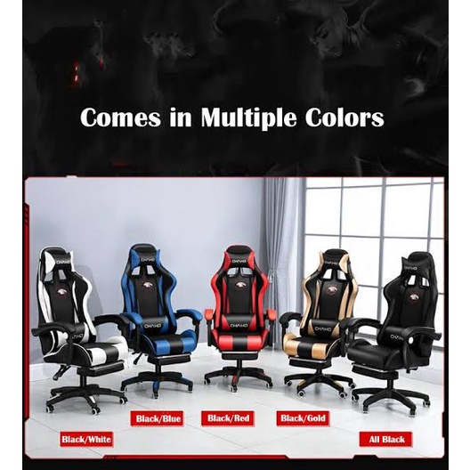 Jual Chaho Kursi Gaming Gamers Gaming Chair Kursi Kantor Kursi Main ...