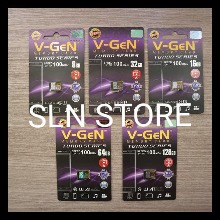 Jual V-Gen Micro Sd 64 Gb Turbo | Memory Card | Vgen Terlengkap