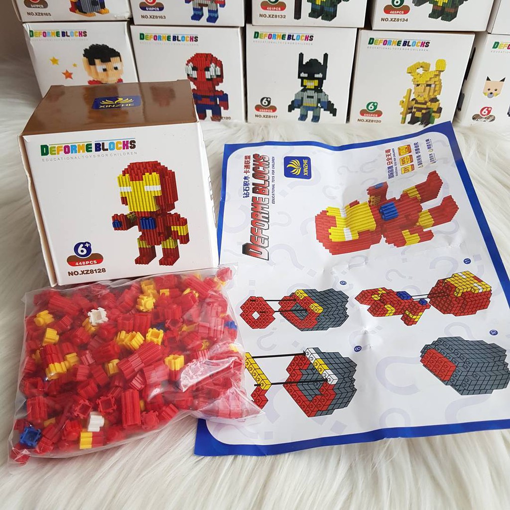Jual Nano Block / Deformed Block IronMan3 | Shopee Indonesia