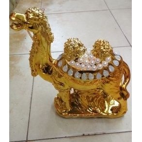 Jual Onta Keramik Gold (free paking kayu) | Shopee Indonesia