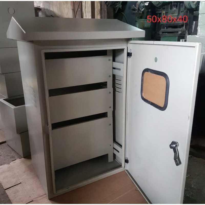 Jual BOX PANEL OUTDOOR CUSTOM 50x80x40 - 80x50x40 - 80x50 - 50x80 ...