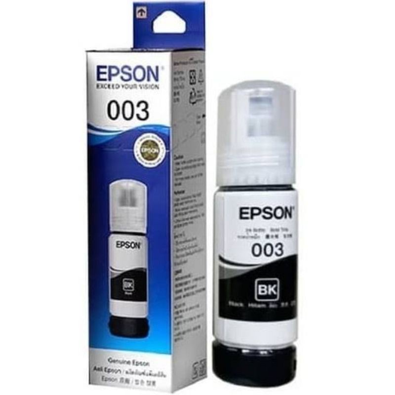 Jual Tinta Epson 003 Black untuk L1100 L1110 L3100 L3110 (Harga Per ...