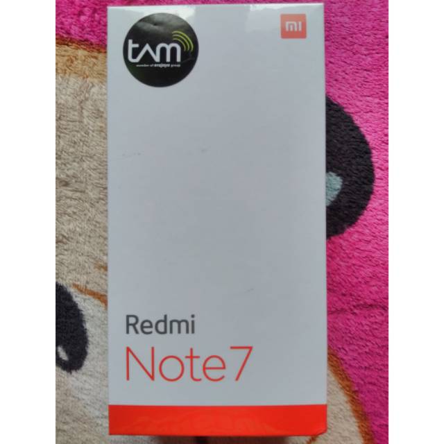 Jual Redmi Note 7 3/32 Blue TAM | Shopee Indonesia