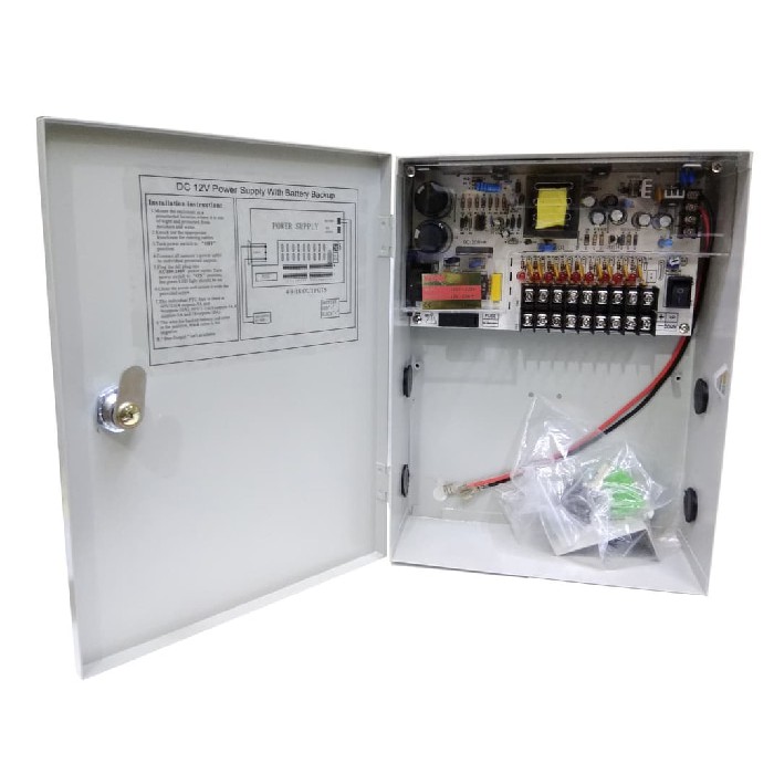 Jual UPS Power Supply CCTV 12V 10A Auto Switching | Shopee Indonesia