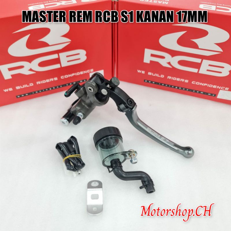 Jual MASTER REM RCB S1 17MM RADIAL MASTER KANAN DAN KIRI GREY Shopee Indonesia