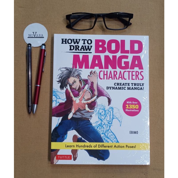 Jual How To Draw Bold Manga Characters - Ebimo | Shopee Indonesia