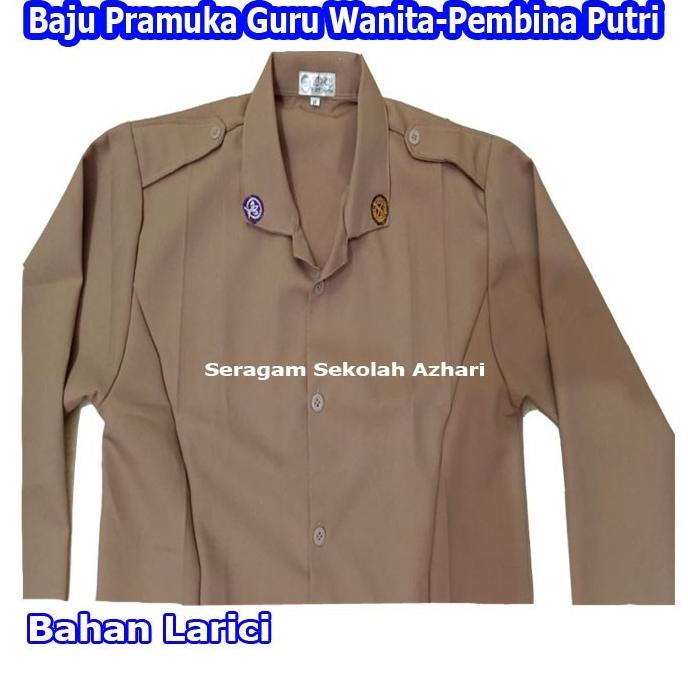 Jual Baju Pramuka Guru Wanita Baju Pramuka Pembina Putri Baju Seragam