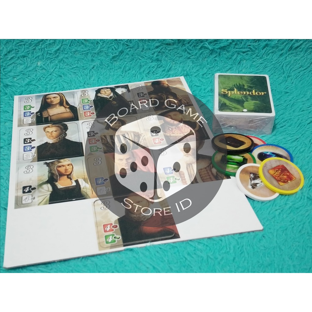 Jual Splendor (Plastic Token) Board Game | Shopee Indonesia
