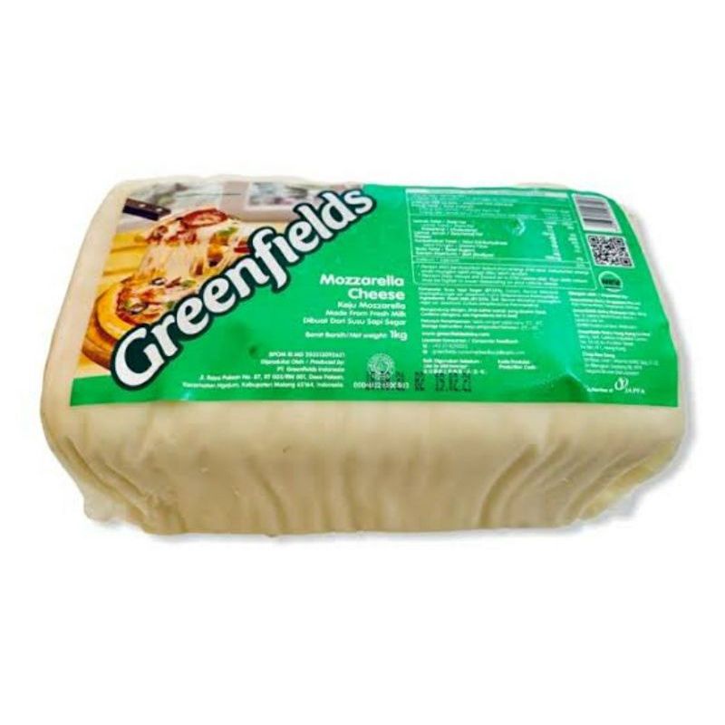 Jual GREENFIELDS MOZZARELLA CHEESE GREEN FIELDS KEJU MOZARELLA 1KG ...
