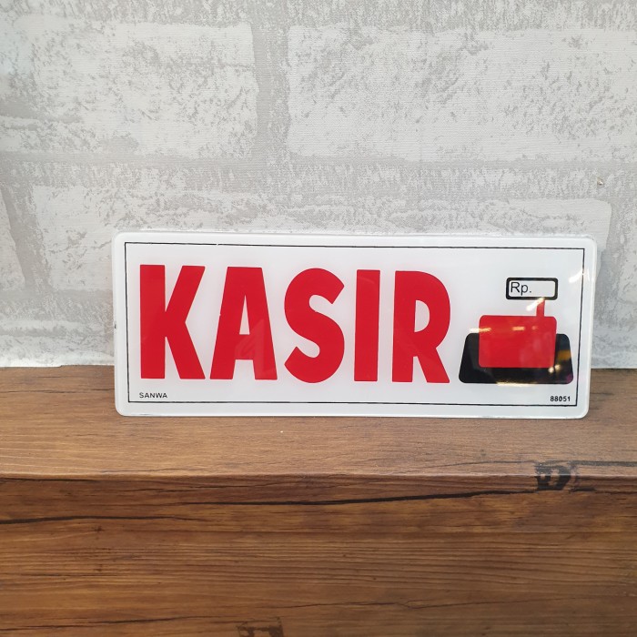 Jual New Papan Tulisan Kasir Papan Acrylic Sign Board Shopee Indonesia 7557