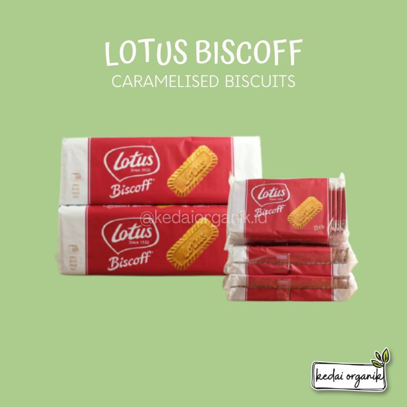 Jual Lotus Biscoff Caramelised Biscuits 156gr/ 250gr | Shopee Indonesia