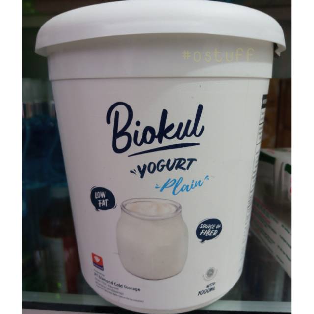 Jual BIOKUL YOGURT PLAIN 1000ML Shopee Indonesia