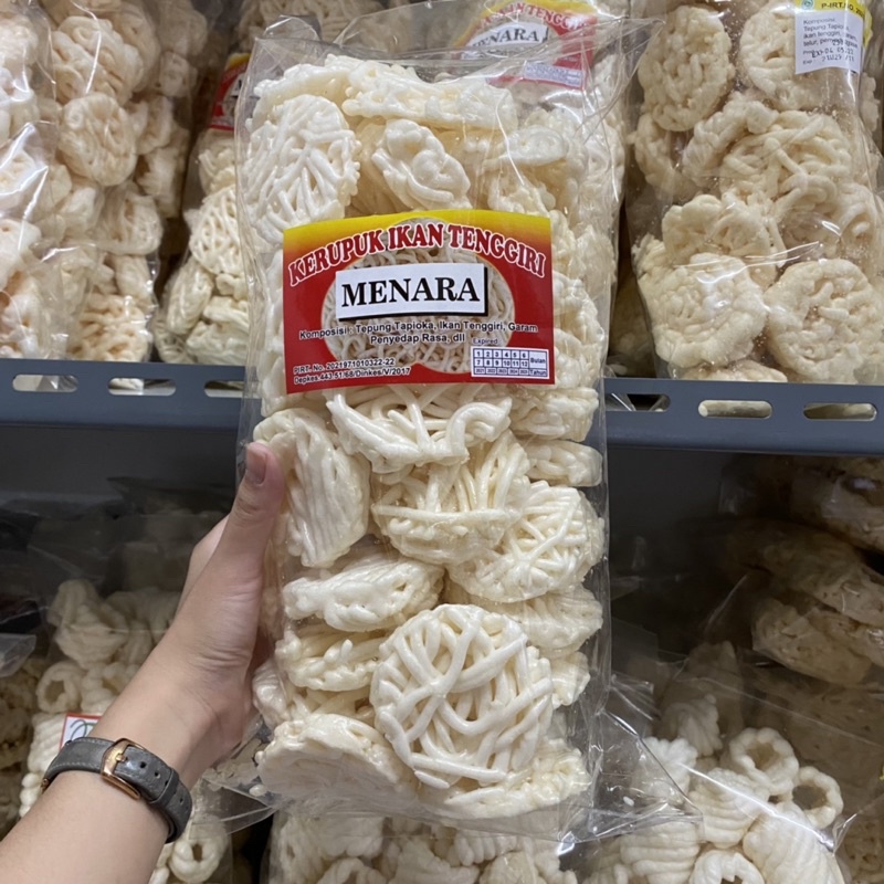 Jual Kerupuk Keriting Bangka / Kerupuk Bangka / Kerupuk Ikan Tenggiri ...