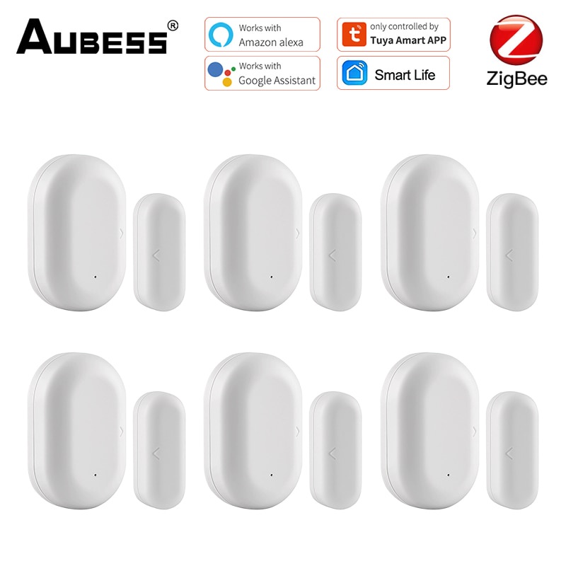 Jual PREORDER Tuya ZigBee Window Door Sensor Open / Closed Wireless ...