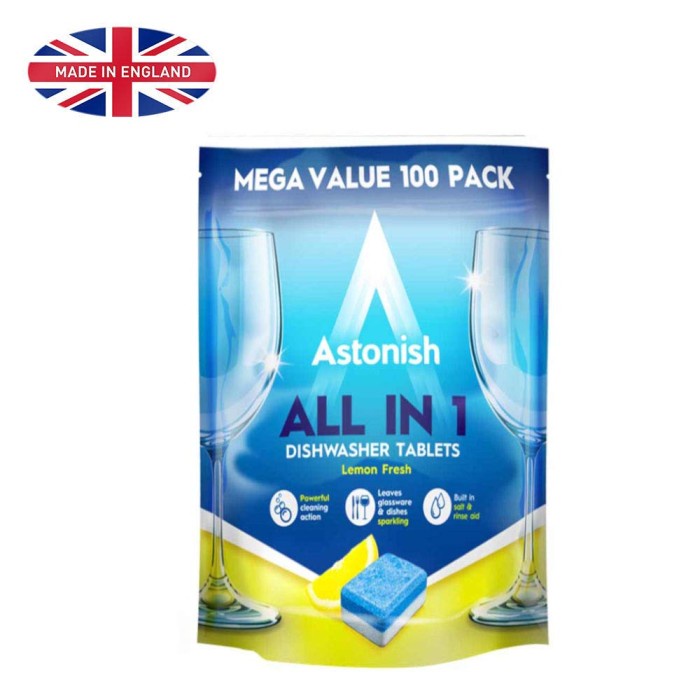 Jual Astonish All In 1 Tablet Pembersih ALL IN 1 DISHWASHER TABLETS 100