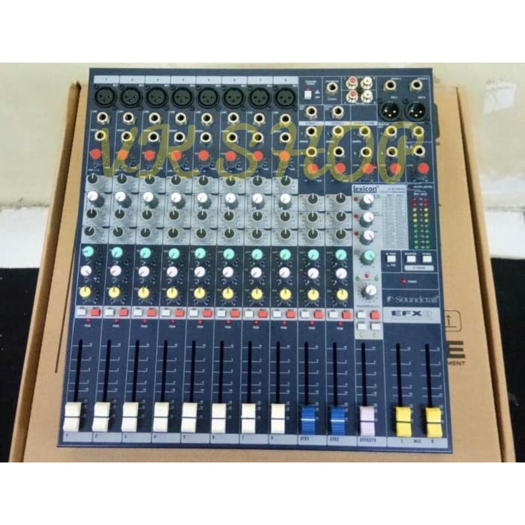 Jual mixer audio soundcraft efx8/efx 8 ( 8 channel ) Shopee Indonesia